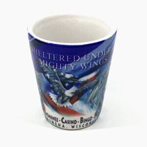 NOMINEE-CASINO-BINGO-MENOMINEE-WISCONSIN Shot Glass - Souvenir - Collectible